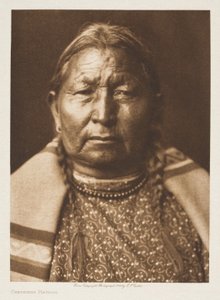 Matrona cheyenne de Edward Sheriff Curtis