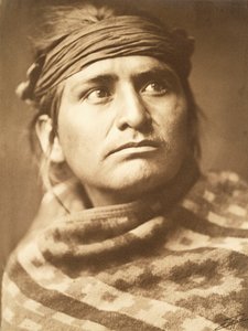 Chefe do Deserto, Navaho de Edward Sheriff Curtis