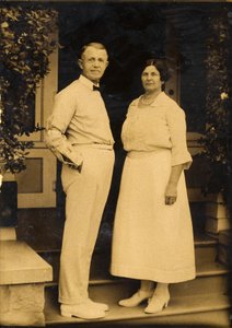 Mamã e papá Curtis de Edward Sheriff Curtis