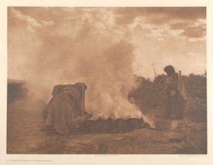 Queimadores de cerâmica em Santa Clara de Edward Sheriff Curtis