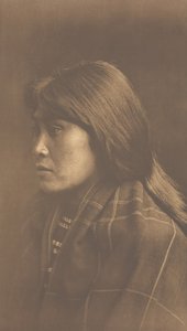 Garota de Suquamish, 1912. de Edward Sheriff Curtis