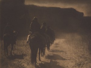 A Raça em Extinção (Navajo) de Edward Sheriff Curtis
