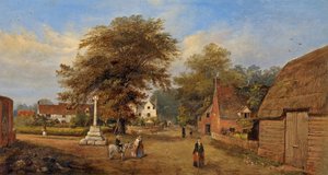 Vila de Hempsted, Gloucestershire, c.1880