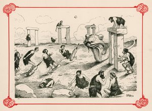 Um jogo de críquete de Edward Tennyson Reed