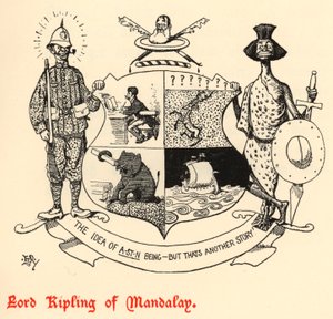 Lord Kipling de Mandalay (gravura)