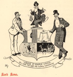 Lord Leno (gravura) de Edward Tennyson Reed