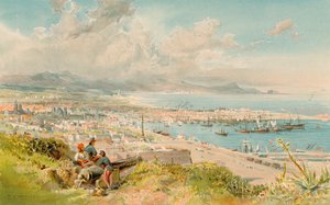 Barcelona, de Montjuich (cor litho)