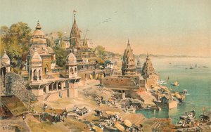 Benares no Ganges, 1892, 1904