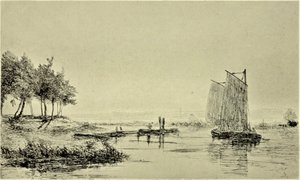 Vista de Whitlingam de Edward Thomas Daniell