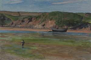 Um Rio Devon na Maré Baixa, 16 de Junho de 1859