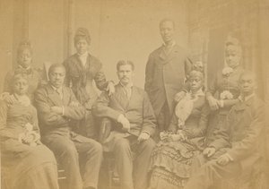 OS ÚNICOS Cantores da Universidade ORIGINAL de Nova Orleans, 1877-1890. de Edward W. Bogardus
