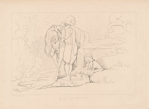 Fechar Ele tinha vindo... de Edward Webb, after George Elgar Hicks