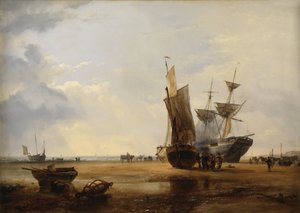 Brig na Areia: Navios nas Areias de Hastings, 1836