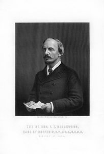 Frederick Temple Blackwood, conde de Dufferin, funcionário público britânico, 1893.