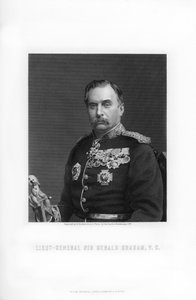 Sir Gerald Graham, tenente-general britânico, 1893.