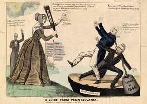 Uma voz da Pensilvânia, publicada por HR Robinson, Nova York, 1846