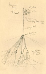 Tenda de Amundsens no Pólo Sul, 18 de janeiro de 1912, 1913