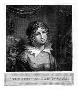 A princesa de Gales, século XIX.
