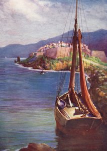 Na Córsega: Calvi (cor litho)