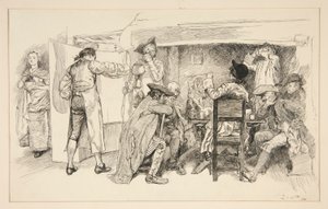Uma Sala da Casa da Ale - de Edwin Austin Abbey