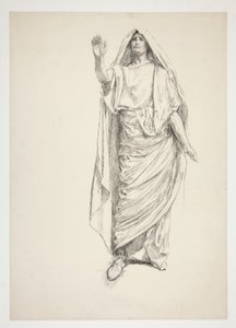Anthony (desenho preliminar para .3138) - Júlio César de Edwin Austin Abbey