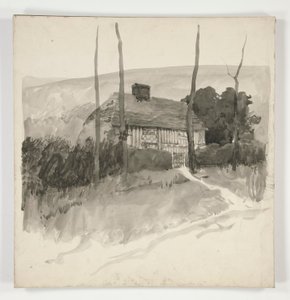 Estudo Arquitectónico de Edwin Austin Abbey