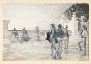 Balthazar canta: de Edwin Austin Abbey