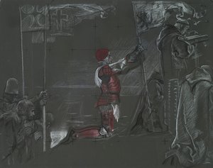 Colombo à Descoberta do Novo Mundo de Edwin Austin Abbey