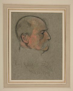 Coroação de Edward VII Retrato: Frederick Sleigh Roberts, Earl de Edwin Austin Abbey
