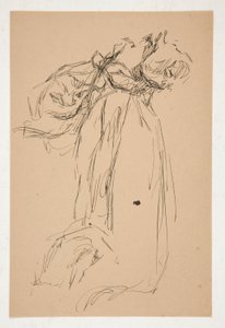 Estudo de cortinas de Edwin Austin Abbey