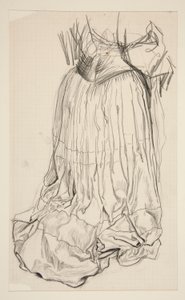 Estudo de Drapery para de Edwin Austin Abbey