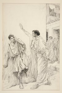 Estrada de Éfeso: de Edwin Austin Abbey