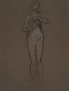 Estudo precoce para de Edwin Austin Abbey