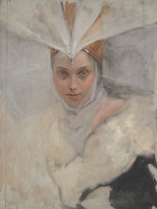 Estudo de Figura de Edwin Austin Abbey