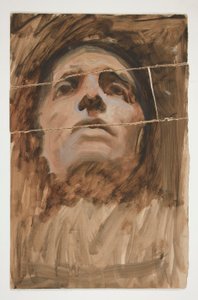 Estudo da figura de Edwin Austin Abbey