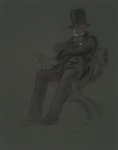 Estudo de figuras para de Edwin Austin Abbey