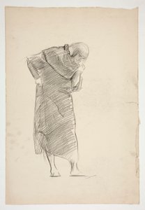 Estudo de figura para de Edwin Austin Abbey