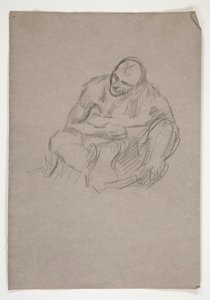 Estudo de figura para de Edwin Austin Abbey