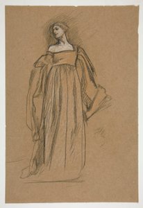 Estudo de figuras para de Edwin Austin Abbey