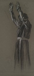 Estudo de figuras para de Edwin Austin Abbey