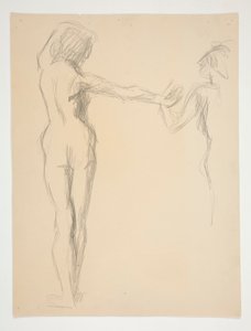 Estudo de figuras para de Edwin Austin Abbey