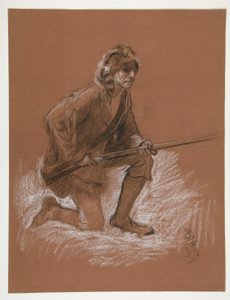 Estudo de figuras para de Edwin Austin Abbey