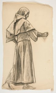 Estudo de figuras para o Rei Artur de Edwin Austin Abbey