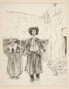Ilustração para de Edwin Austin Abbey