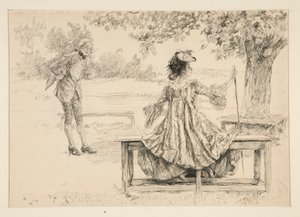 Ilustração para de Edwin Austin Abbey