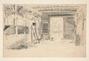 Estudo de Interiores de Edwin Austin Abbey