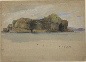 Ilha de Staffa de Edwin Austin Abbey