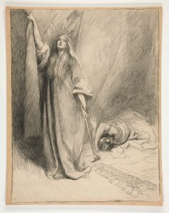 Jael e Sisera de Edwin Austin Abbey