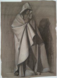 Joseph de Arimathea, Estudo de figuras para de Edwin Austin Abbey