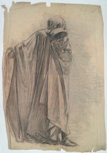 Joseph de Arimathea, Estudo de figuras para de Edwin Austin Abbey